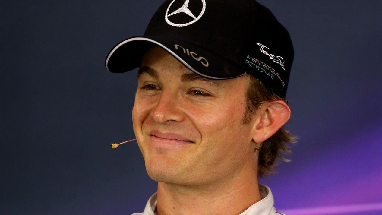 Race winner Nico Rosberg (GER) Mercedes AMG F1 in the Press Conference. Formula One World Championship, Rd8, Austrian Grand Prix, Race, Spielberg, Austria, Sunday, 22 June 2014. © Sutton Images