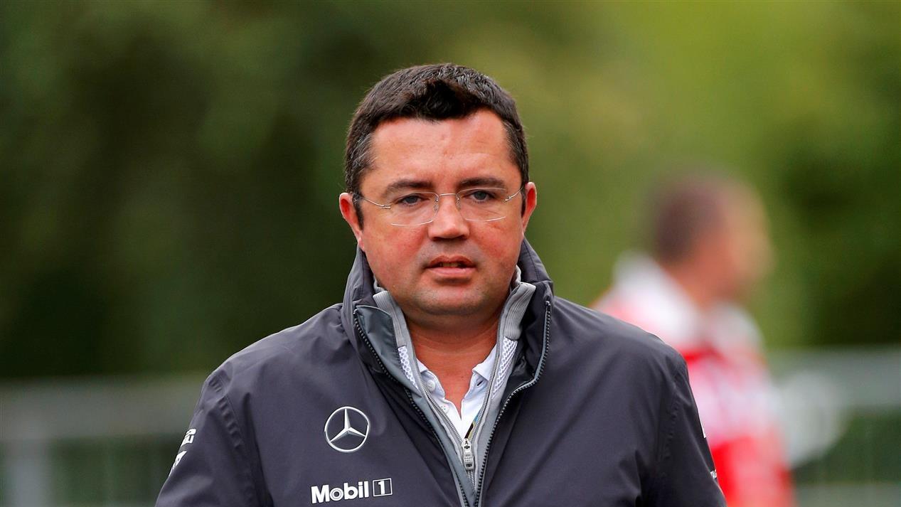 Eric Boullier (FRA) McLaren Racing Director. Formula One World Championship, Rd12, Belgian Grand Prix, Qualifying, Spa-Francorchamps, Belgium, Saturday, 23 August 2014. © Sutton Images