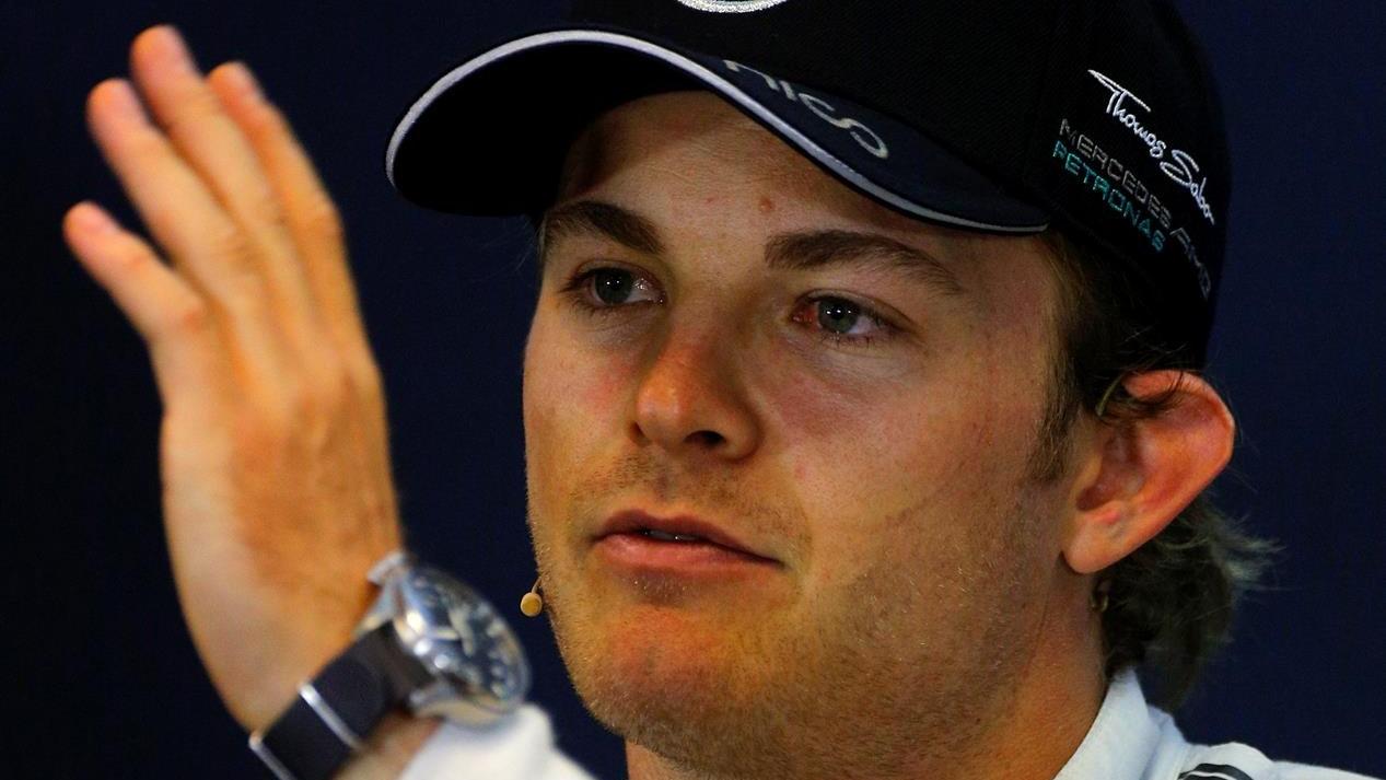 Nico Rosberg (GER) Mercedes AMG F1 in the Press Conference. Formula One World Championship, Rd12, Belgian Grand Prix, Race Day, Spa-Francorchamps, Belgium, Sunday, 24 August 2014. © Sutton Images