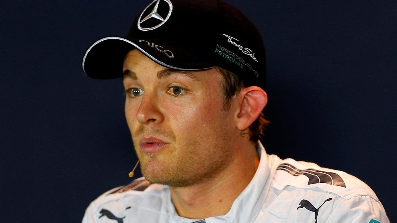 Nico Rosberg (GER) Mercedes AMG F1 in the Press Conference qualified second. Formula One World Championship, Rd13, Italian Grand Prix, Monza, Italy, Qualifying, Saturday, 6 September 2014