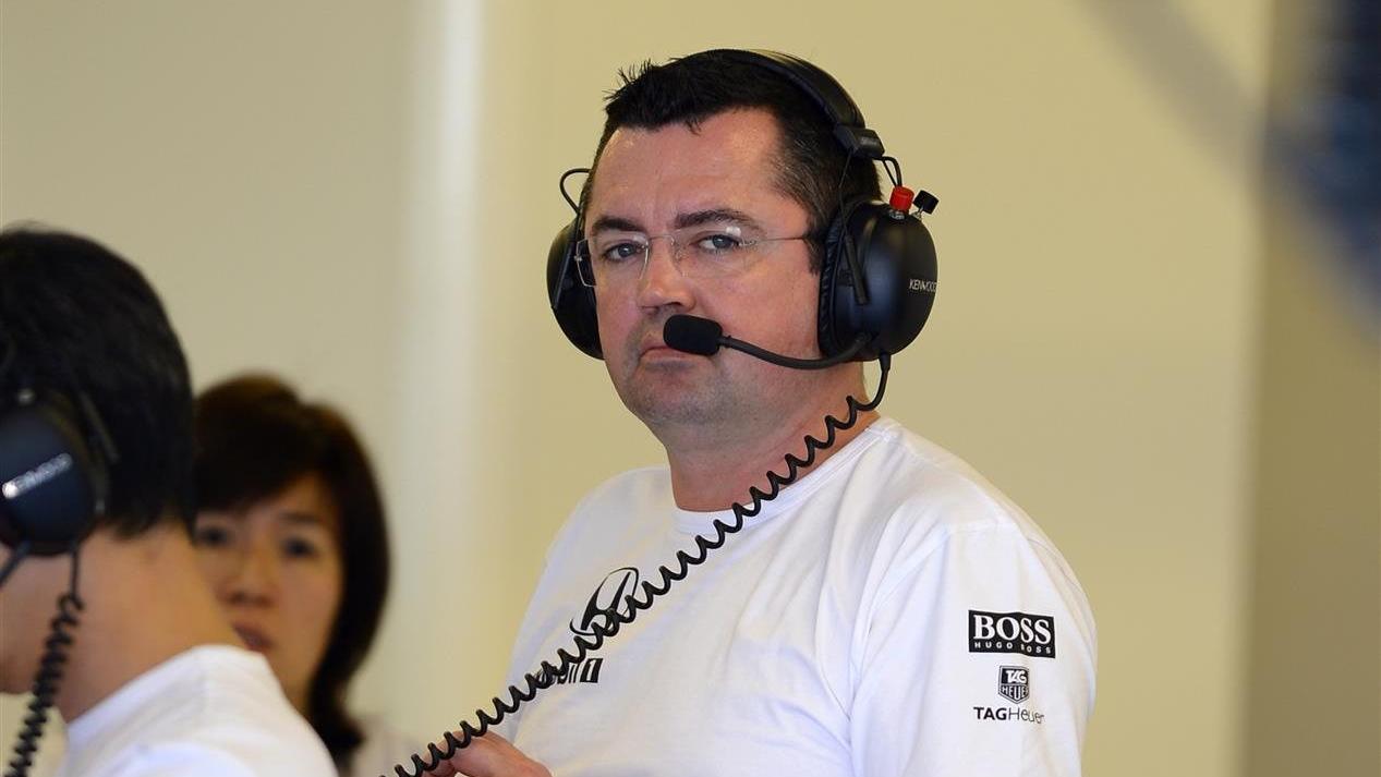 Eric Boullier (FRA) McLaren Racing Director. Formula One Testing, Yas Marina Circuit, Abu Dhabi, UAE, Tuesday, 25 November 2014