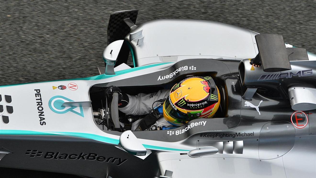 Lewis Hamilton (GBR) Mercedes AMG F1 W05. Formula One Testing, Jerez, Spain, Day Four, Friday, 31 January 2014 