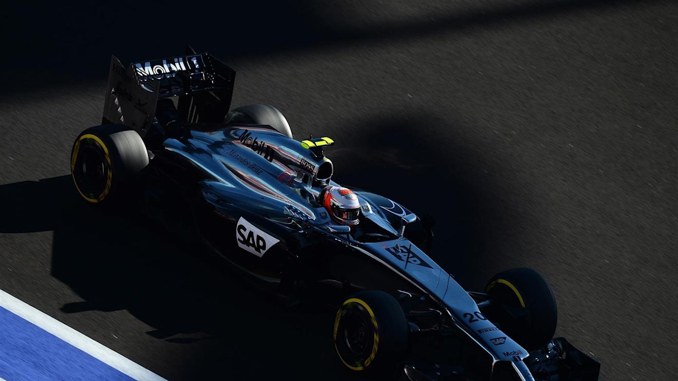 Kevin Magnussen (DEN) McLaren MP4-29. Formula One World Championship, Rd16, Russian Grand Prix, Qualifying, Sochi Autodrom, Sochi, Krasnodar Krai, Russia, Saturday, 11 October 2014 © Sutton Images. No reproduction without permission