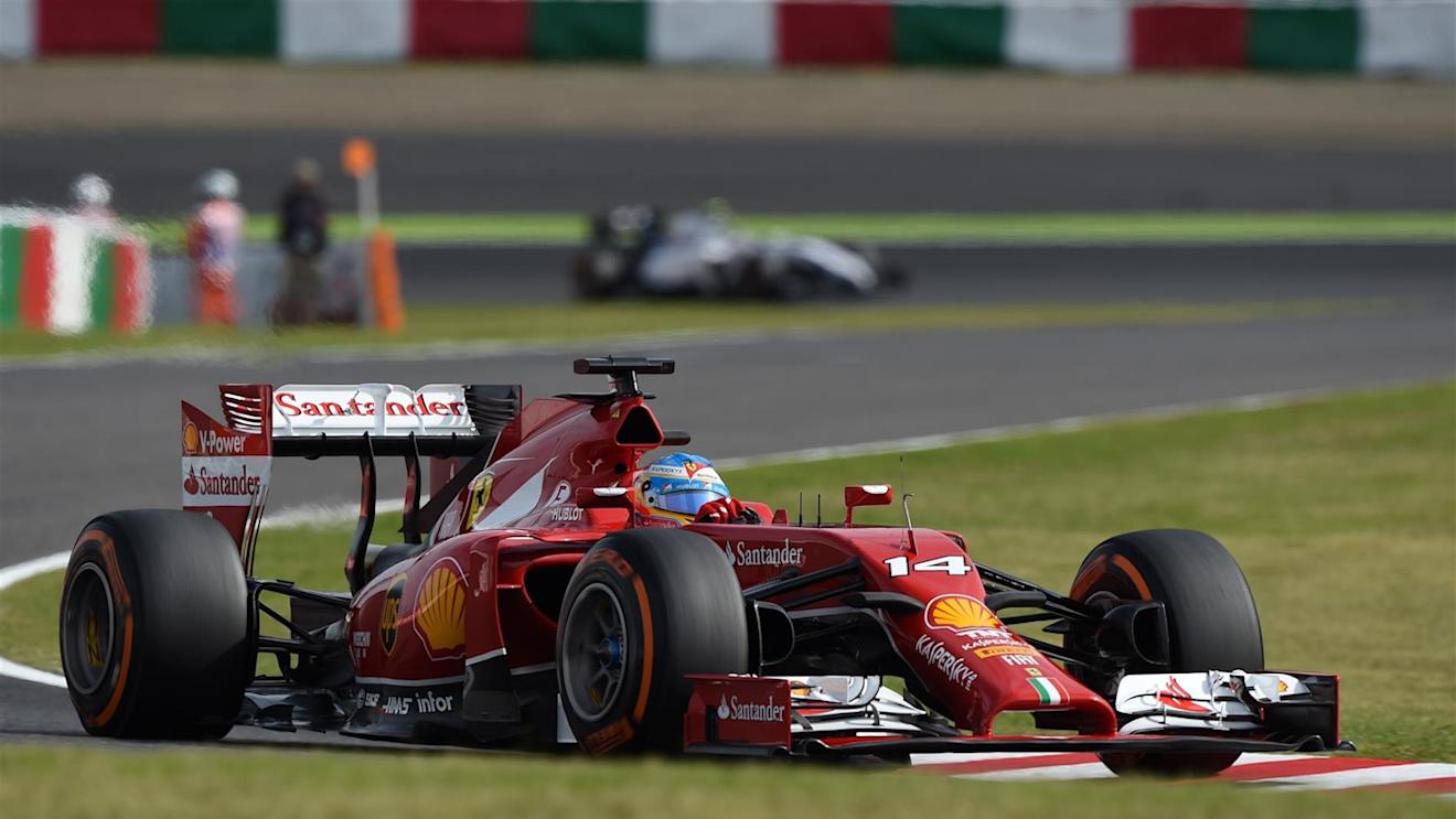 Fernando Alonso (ESP) Ferrari F14 T. Formula One World Championship, Rd15, Japanese Grand Prix, Qualifying, Suzuka, Japan, Saturday, 4 October 2014 © Sutton Images. No reproduction without permission