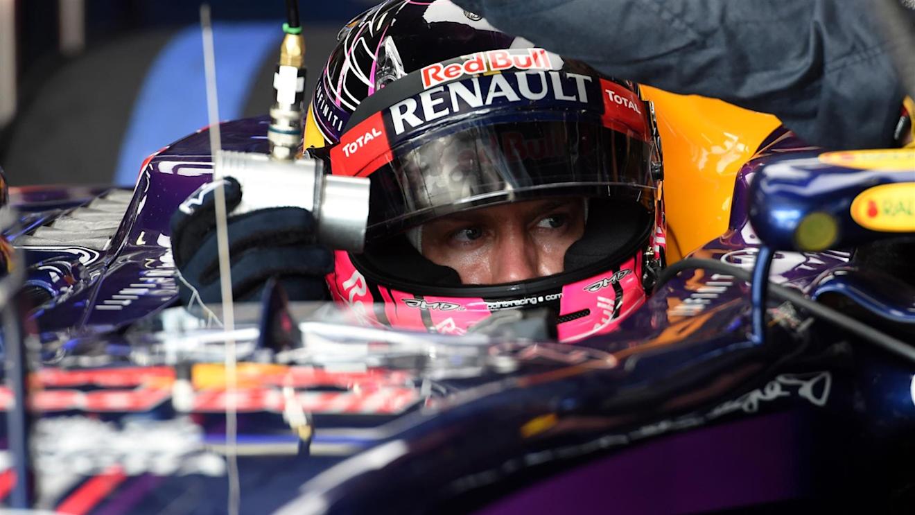 Sebastian Vettel (GER) Red Bull Racing RB10. Formula One World Championship, Rd18, Brazilian Grand Prix, Qualifying, Sao Paulo, Brazil, Saturday, 8 November 2014