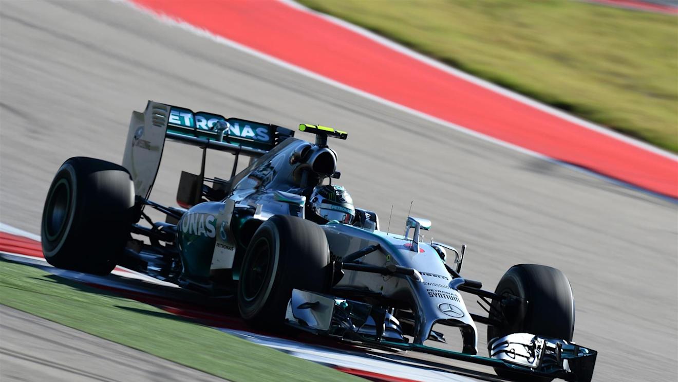 Nico Rosberg (GER) Mercedes AMG F1 W05. Formula One World Championship, Rd17, United States Grand Prix, Qualifying, Austin, Texas, USA, Saturday, 1 November 2014 © Sutton Images. No reproduction without permission