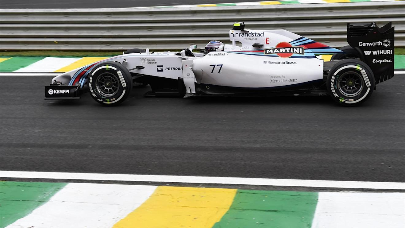 Valtteri Bottas (FIN) Williams FW36. Formula One World Championship, Rd18, Brazilian Grand Prix, Qualifying, Sao Paulo, Brazil, Saturday, 8 November 2014