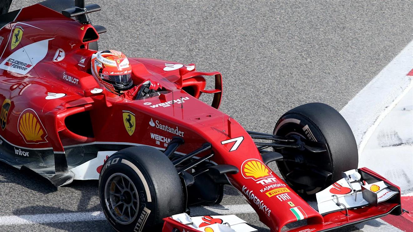 Kimi Raikkonen (FIN) Ferrari F14 T. Formula One Testing, Day Four, Bahrain International Circuit, Sakhir, Bahrain, Saturday, 22 February 2014 © Sutton Images. No reproduction without permission