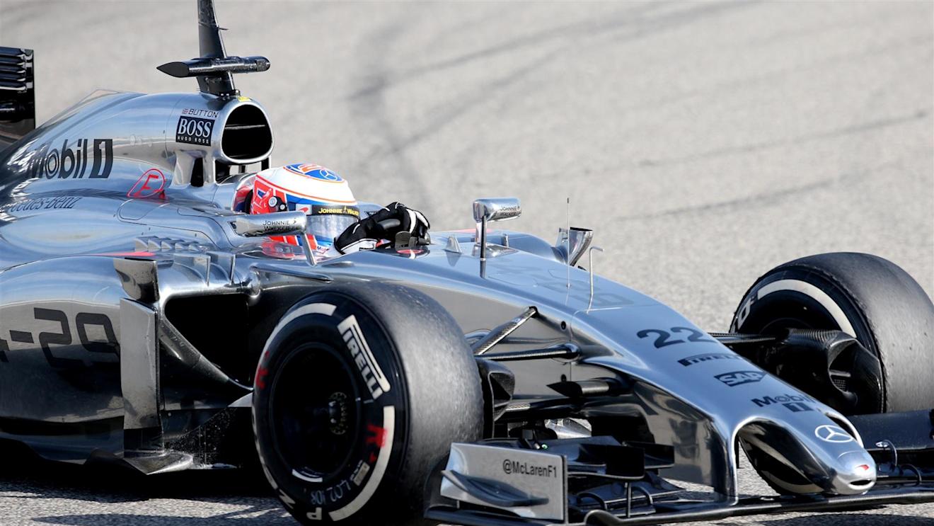 Jenson Button (GBR) McLaren MP4-29. Formula One Testing, Day Four, Bahrain International Circuit, Sakhir, Bahrain, Saturday, 22 February 2014 © Sutton Images. No reproduction without permission