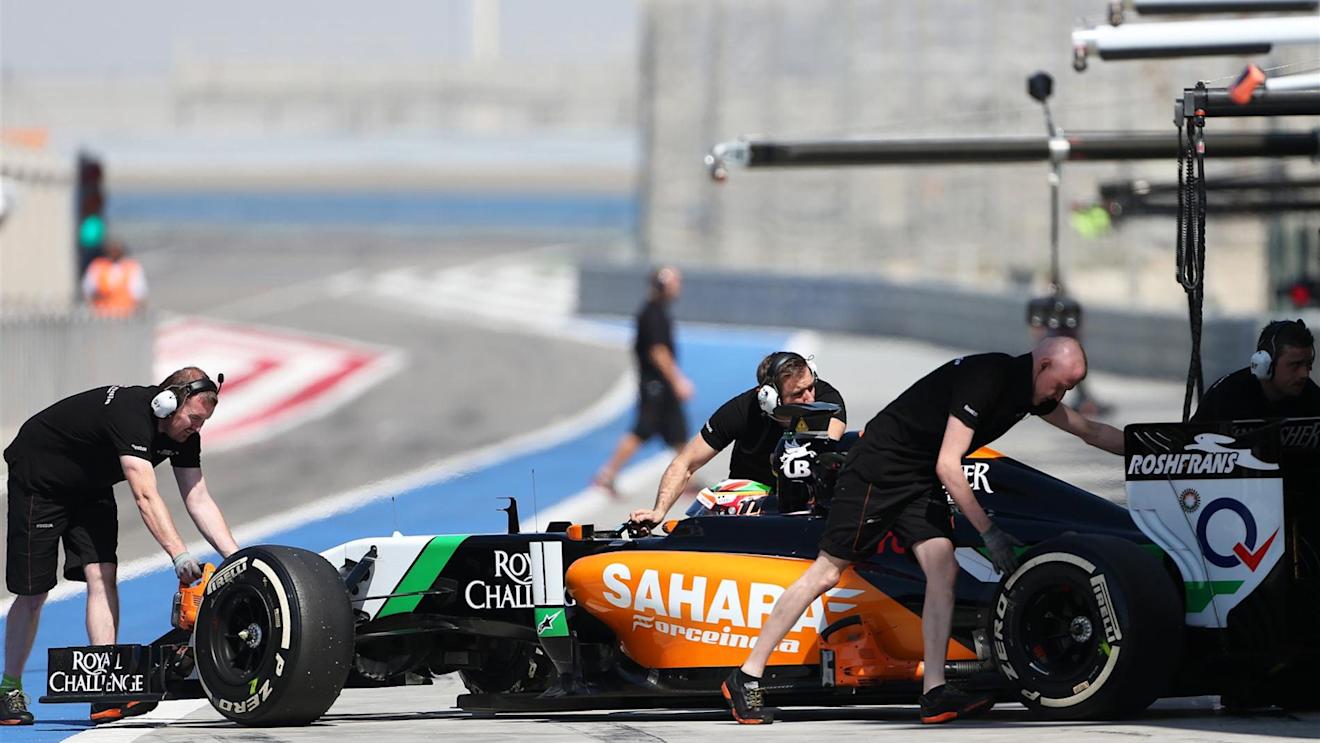 Sergio Perez (MEX) Force India VJM07. Formula One Testing, Day Four, Bahrain International Circuit, Sakhir, Bahrain, Saturday, 22 February 2014 © Sutton Images. No reproduction without permission