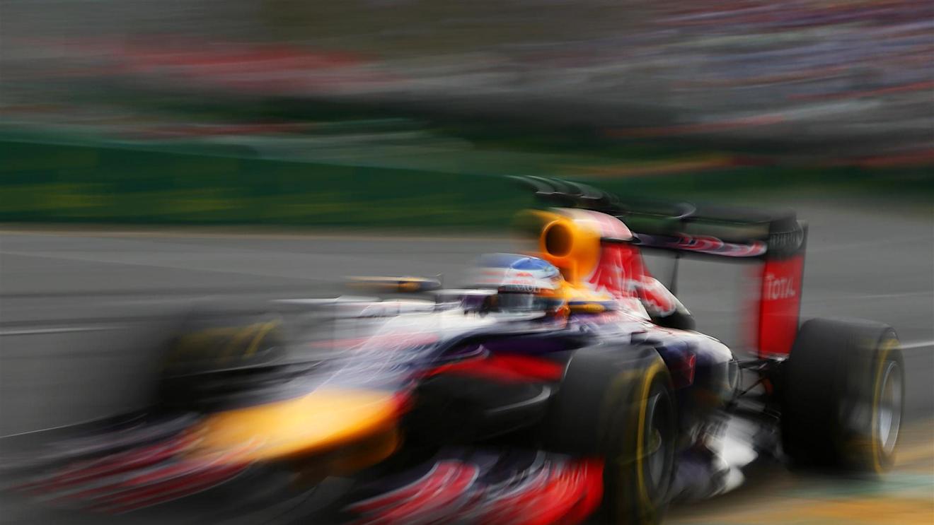 Sebastian Vettel (GER) Red Bull Racing RB10. Formula One World Championship, Rd1, Australian Grand Prix, Qualifying, Albert Park, Melbourne, Australia, Saturday, 15 March 2014