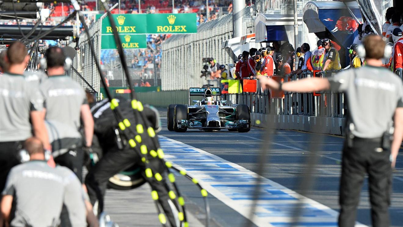 Lewis Hamilton (GBR) Mercedes AMG F1 W05. Formula One World Championship, Rd1, Australian Grand Prix, Practice, Albert Park, Melbourne, Australia, Friday, 14 March 2014