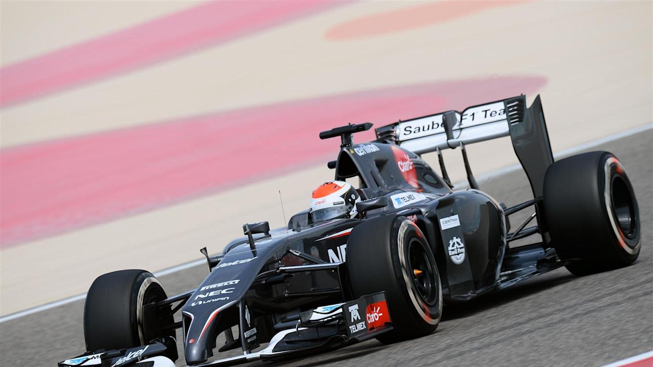 Adrian Sutil (GER) Sauber C33. Formula One Testing, Day One, Bahrain International Circuit, Sakhir, Bahrain, Thursday, 27 February 2014 © Sutton Images. No reproduction without permission