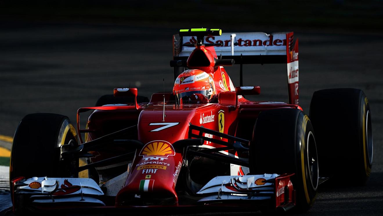 Kimi Raikkonen (FIN) Ferrari F14 T. Formula One World Championship, Rd1, Australian Grand Prix, Practice, Albert Park, Melbourne, Australia, Friday, 14 March 2014