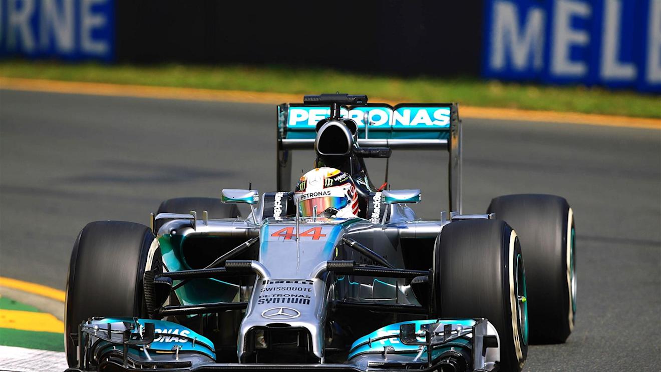 Lewis Hamilton (GBR) Mercedes AMG F1 W05. Formula One World Championship, Rd1, Australian Grand Prix, Qualifying, Albert Park, Melbourne, Australia, Saturday, 15 March 2014