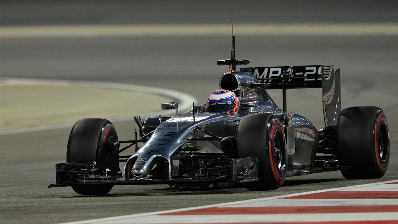 Jenson Button (GBR) McLaren MP4-29. Formula One Testing, Day Four, Bahrain International Circuit, Sakhir, Bahrain, Sunday, 2 March 2014