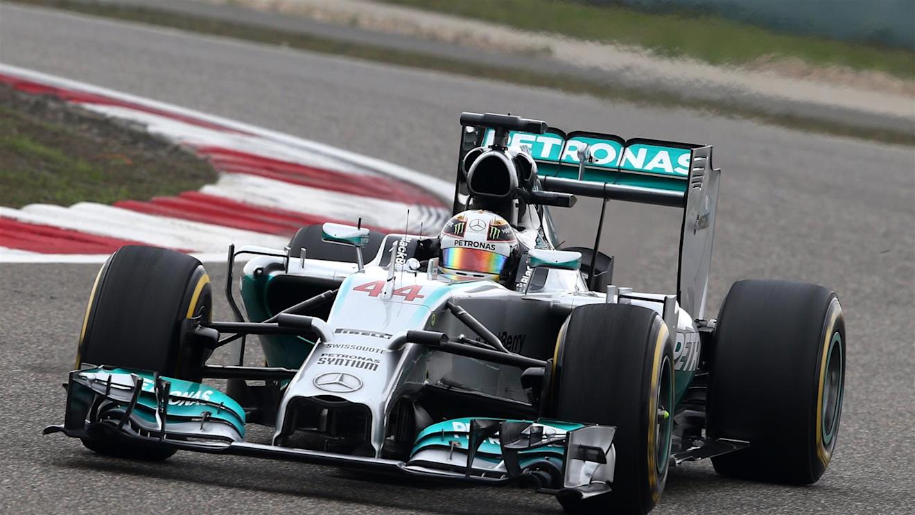 Lewis Hamilton (GBR) Mercedes AMG F1 W05. Formula One World Championship, Rd4, Chinese Grand Prix, Race, Shanghai, China, Sunday, 20 April 2014