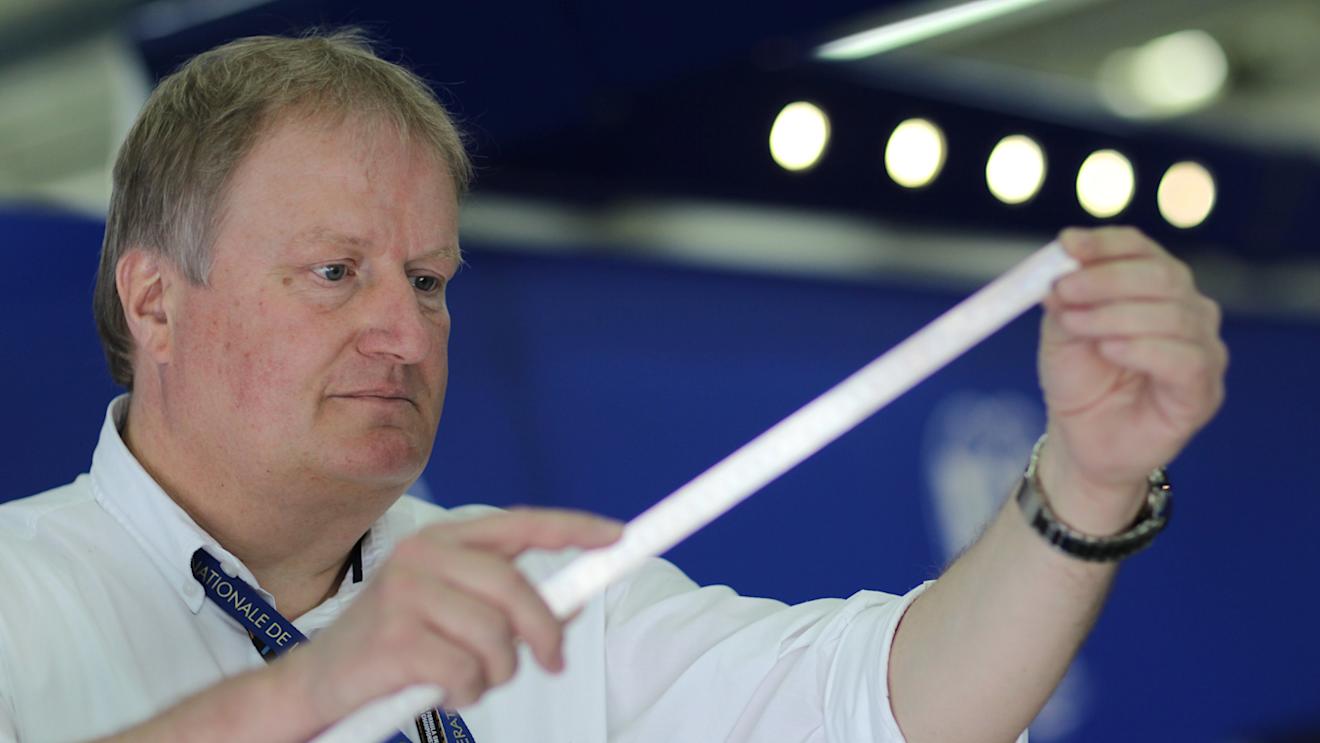 Jo Bauer, FIA technical delegate. © James Moy/AUTO, International Journal of the FIA