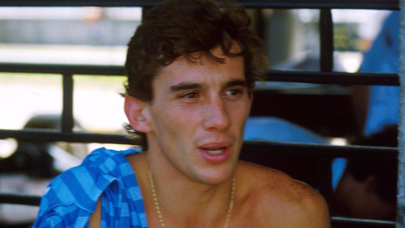 Ayrton Senna(BRA) relaxes ahead of his Grand Prix debut, Brazilian Grand Prix, Rio de Janeiro, 25 March 1984