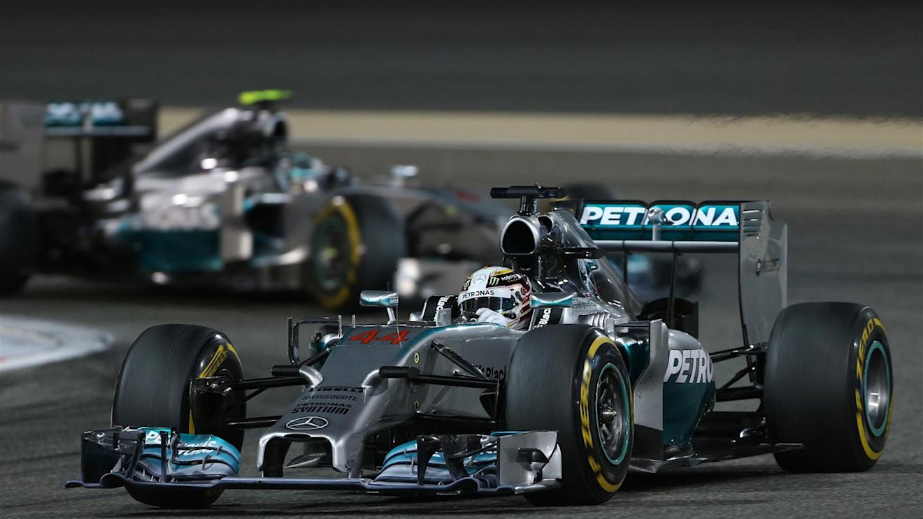 Lewis Hamilton (GBR) Mercedes AMG F1 W05. Formula One World Championship, Rd3, Bahrain Grand Prix, Race, Bahrain International Circuit, Sakhir, Bahrain, Sunday, 6 April 2014