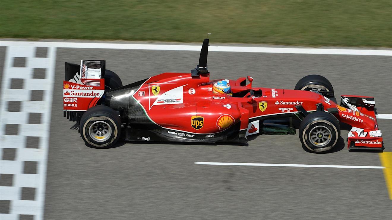 Fernando Alonso (ESP) Ferrari F14 T. Formula One Testing, Day One, Bahrain International Circuit, Sakhir, Bahrain, Wednesday, 9 April 2014