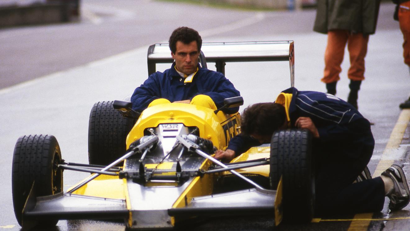 Roland Ratzenberger (AUT) West Surrey Racing Ralt RT31-VW. 1987 British Formula Three Championship.