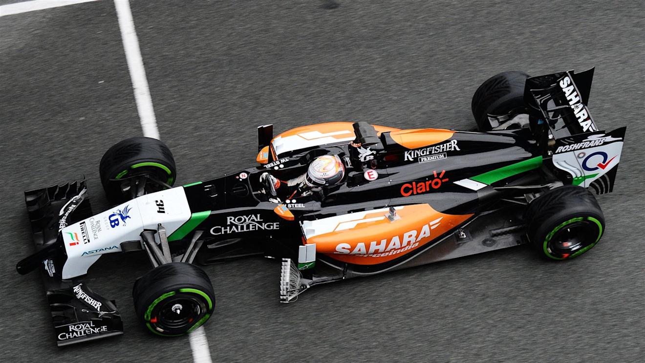 Daniel Juncadella (ESP) Force India VJM07. Formula One Testing, Jerez, Spain, Day Four, Friday, 31 January 2014