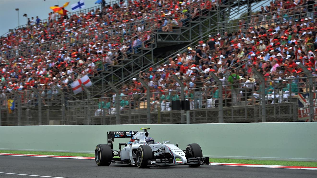 Valtteri Bottas (FIN) Williams FW36. Formula One World Championship, Rd5, Spanish Grand Prix, Race, Barcelona, Spain, Sunday, 11 May 2014