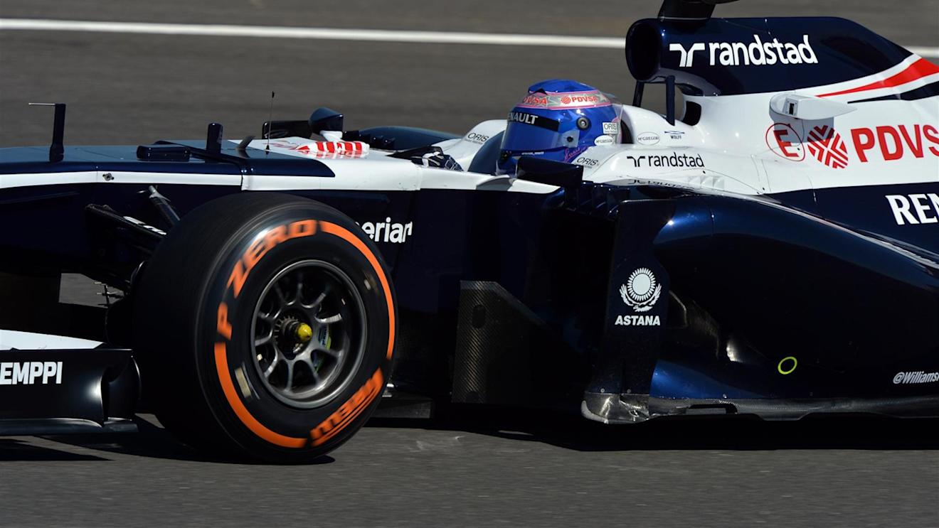 Susie Wolff (GBR) Williams FW35. Formula One Young Drivers Test, Silverstone, England, Day Three, Friday, 19 July 2013