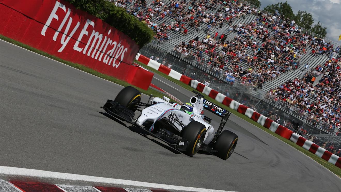 Felipe Massa (BRA) Williams FW36. Formula One World Championship, Rd7, Canadian Grand Prix, Practice, Montreal, Canada, Friday, 6 June 2014