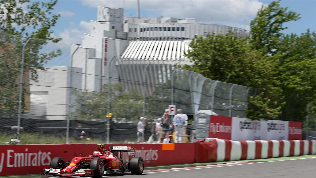 Kimi Raikkonen (FIN) Ferrari F14 T. Formula One World Championship, Rd7, Canadian Grand Prix, Qualifying, Montreal, Canada, Saturday, 7 June 2014