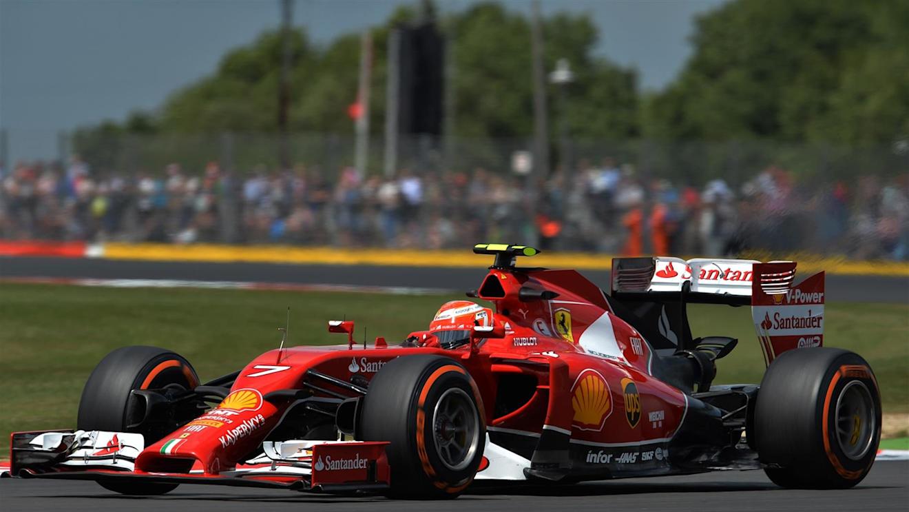 Kimi Raikkonen (FIN) Ferrari F14 T. Formula One World Championship, Rd9, British Grand Prix, Practice, Silverstone, England, Friday, 4 July 2014 © Sutton Images. No reproduction without permission