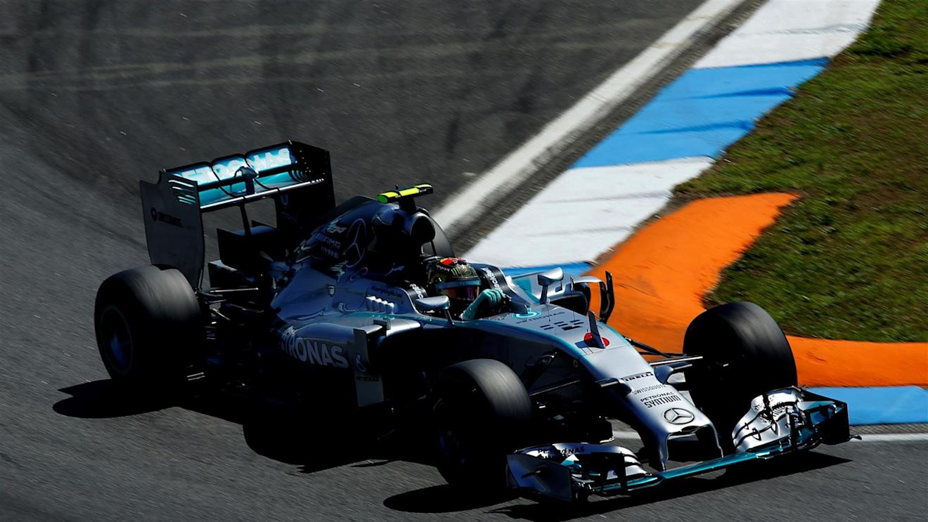 Nico Rosberg (GER) Mercedes AMG F1 W05. Formula One World Championship, Rd10, German Grand Prix, Qualifying, Hockenheim, Germany, Saturday, 19 July 2014 © Sutton Images. No reproduction without permission