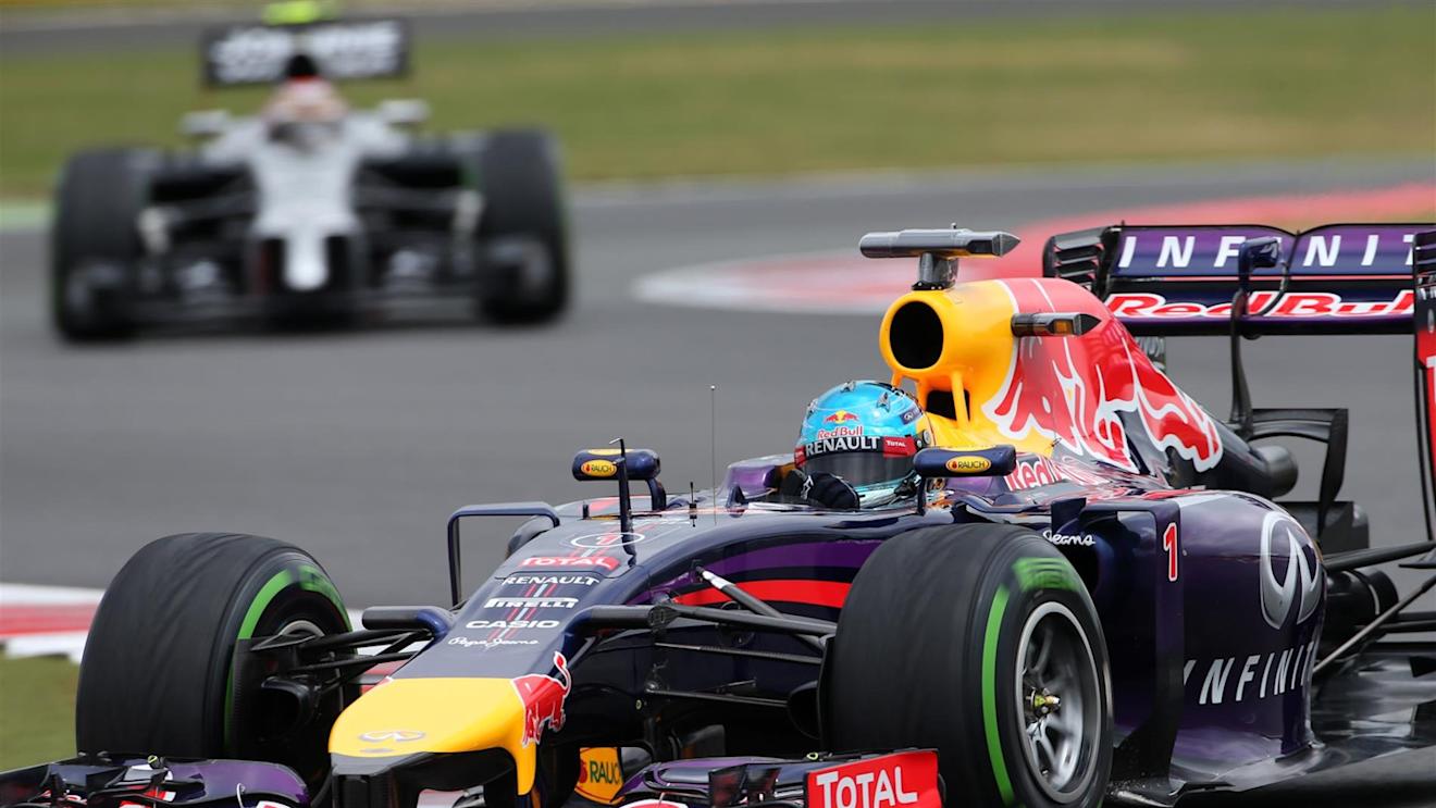 Sebastian Vettel (GER) Red Bull Racing RB10. Formula One World Championship, Rd9, British Grand Prix, Qualifying, Silverstone, England, Saturday, 5 July 2014 © Sutton Images. No reproduction without permission