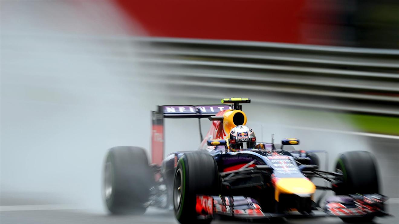 Daniel Ricciardo (AUS) Red Bull Racing RB10. Formula One World Championship, Rd12, Belgian Grand Prix, Qualifying, Spa-Francorchamps, Belgium, Saturday, 23 August 2014 © Sutton Images. No reproduction without permission