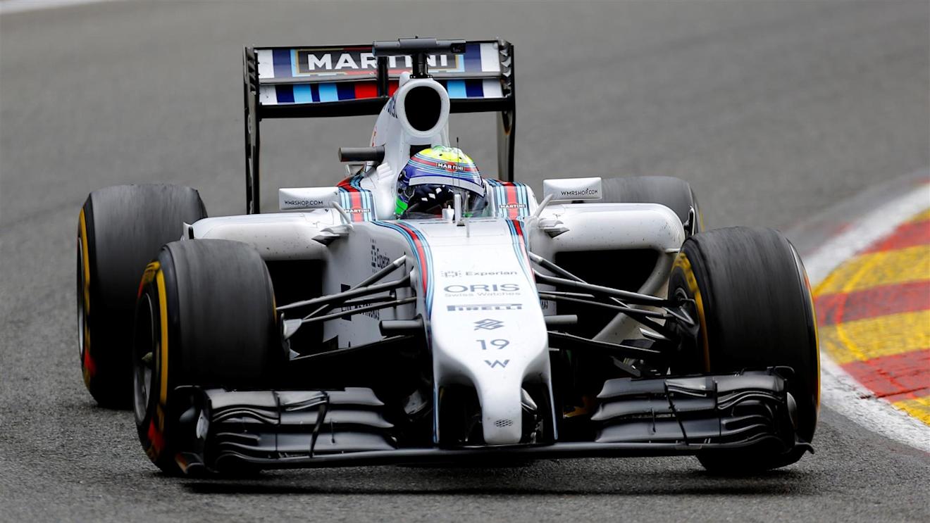 Felipe Massa (BRA) Williams FW36. Formula One World Championship, Rd12, Belgian Grand Prix, Practice, Spa-Francorchamps, Belgium, Friday, 22 August 2014 © Sutton Images. No reproduction without permission