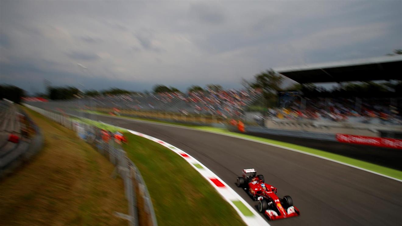 Fernando Alonso (ESP) Ferrari F138. Formula One World Championship, Rd13, Italian Grand Prix, Monza, Italy, Practice, Friday, 5 September 2014 © Sutton Images. No reproduction without permission