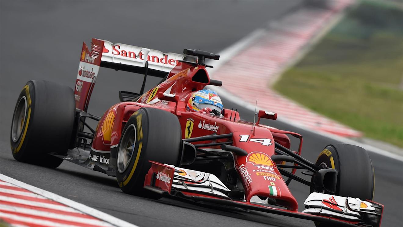 Fernando Alonso (ESP) Ferrari F14 T. Formula One World Championship, Rd11, Hungarian Grand Prix, Race Day, Hungaroring, Hungary. Sunday, 27 July 2014 © Sutton Images. No reproduction without permission