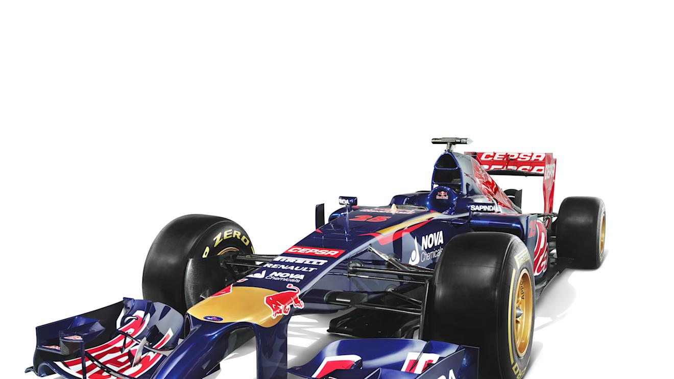 Toro Rosso's 2014 car, the Renault-powered STR9. © Toro Rosso