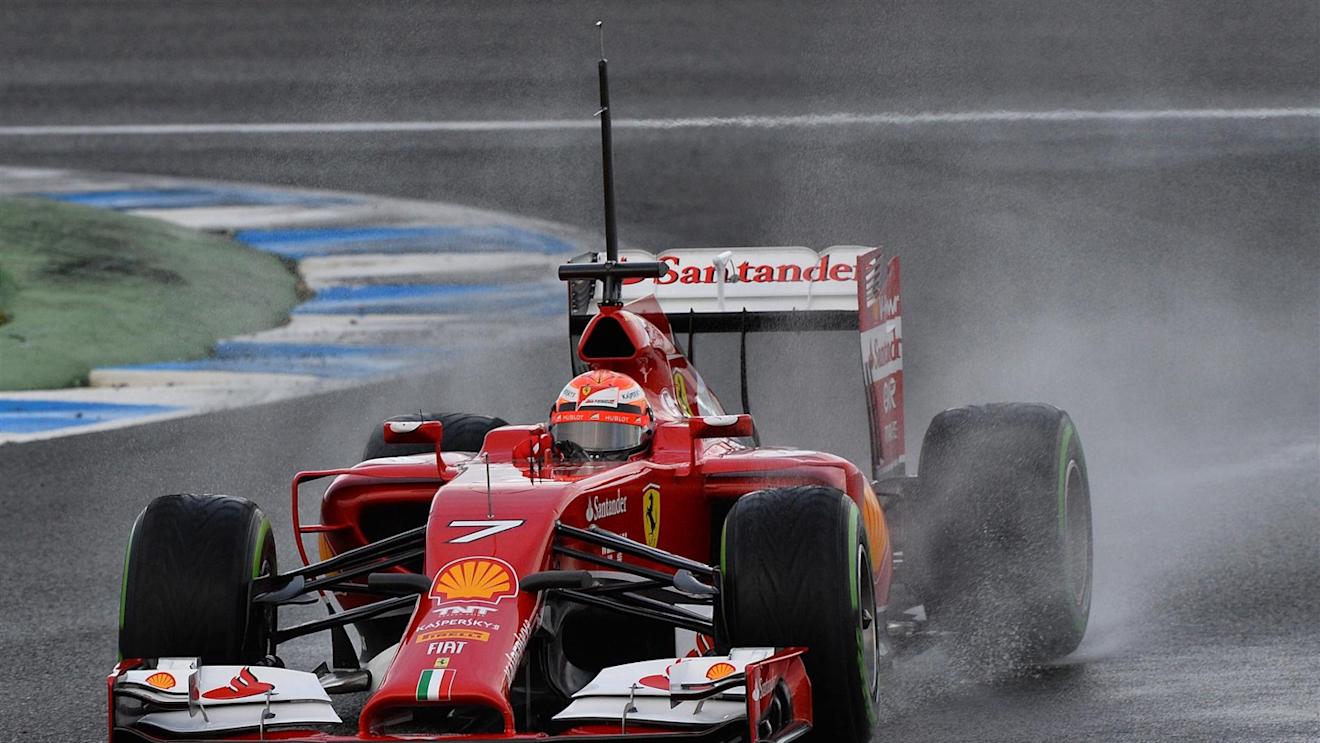 Kimi Raikkonen (FIN) Ferrari F14 T. Formula One Testing, Jerez, Spain, Day Two, Wednesday, 29 January 2014. © Sutton Images