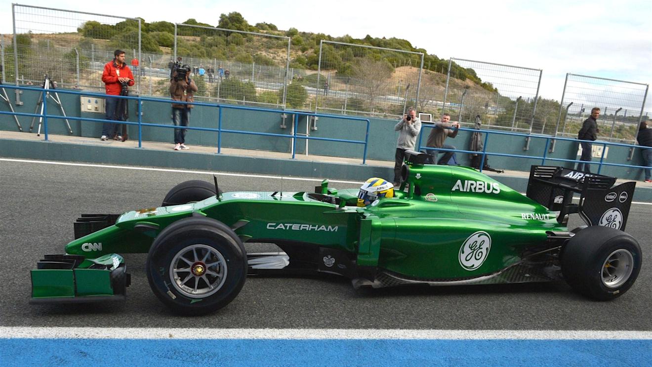 Marcus Ericsson (SWE) Caterham CT05. Formula One Testing, Jerez, Spain, Day One, Tuesday, 28 January 2014. © Sutton Images