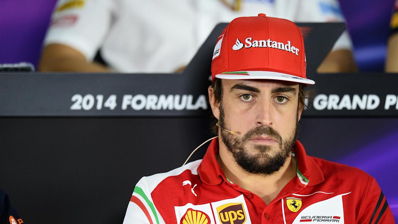 Fernando Alonso (ESP) Ferrari in the Press Conference. Formula One World Championship, Rd16, Russian Grand Prix, Preparations, Sochi Autodrom, Sochi, Krasnodar Krai, Russia, Thursday, 9 October 2014