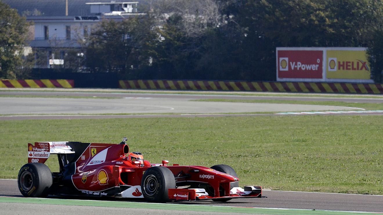 Esteban Ocon (FRA) Ferrari F10, Fiorano test. © Ferrari