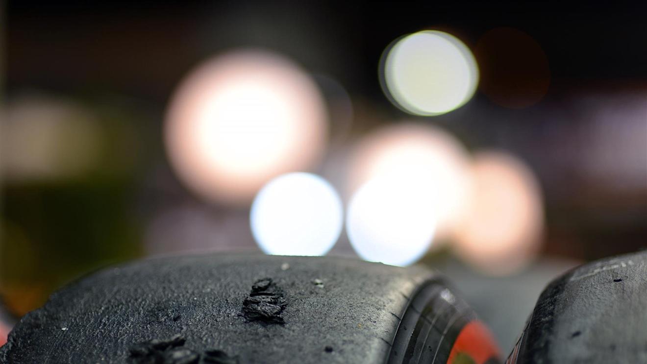 Pirelli tyres. Formula One World Championship, Rd14, Singapore Grand Prix, Marina Bay Street Circuit, Singapore, Practice, Friday, 19 September 2014