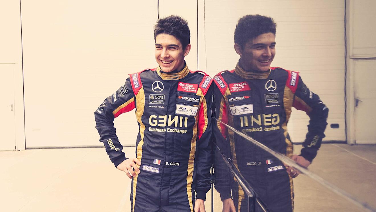 Lotus junior driver Esteban Ocon (FRA) © Lotus F1 Team