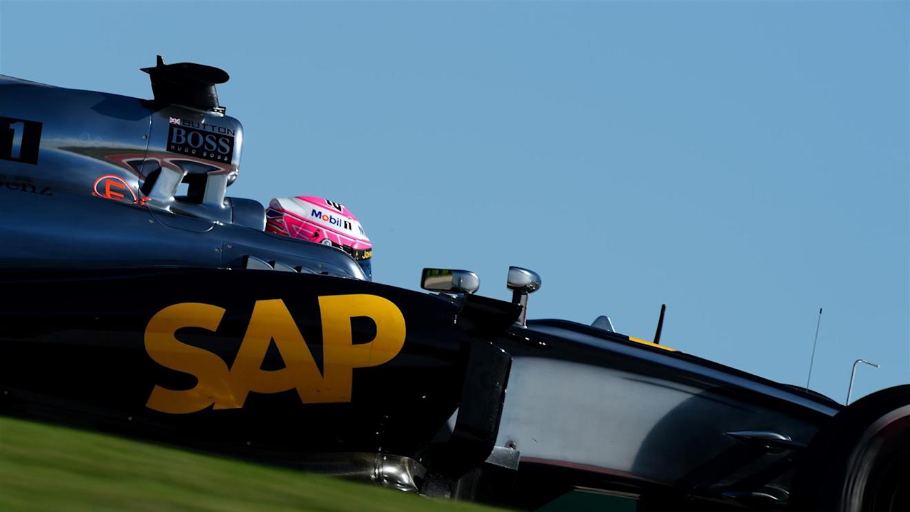 Jenson Button (GBR) McLaren MP4-29. Formula One World Championship, Rd17, United States Grand Prix, Practice, Austin, Texas, USA, Friday, 31 October 2014