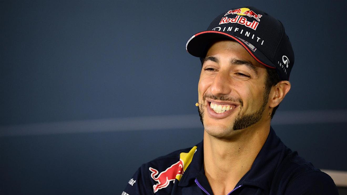 Daniel Ricciardo (AUS) Red Bull Racing in the Press Conference. Formula One World Championship, Rd17, United States Grand Prix, Preparations, Austin, Texas, USA, Thursday, 30 October 2014