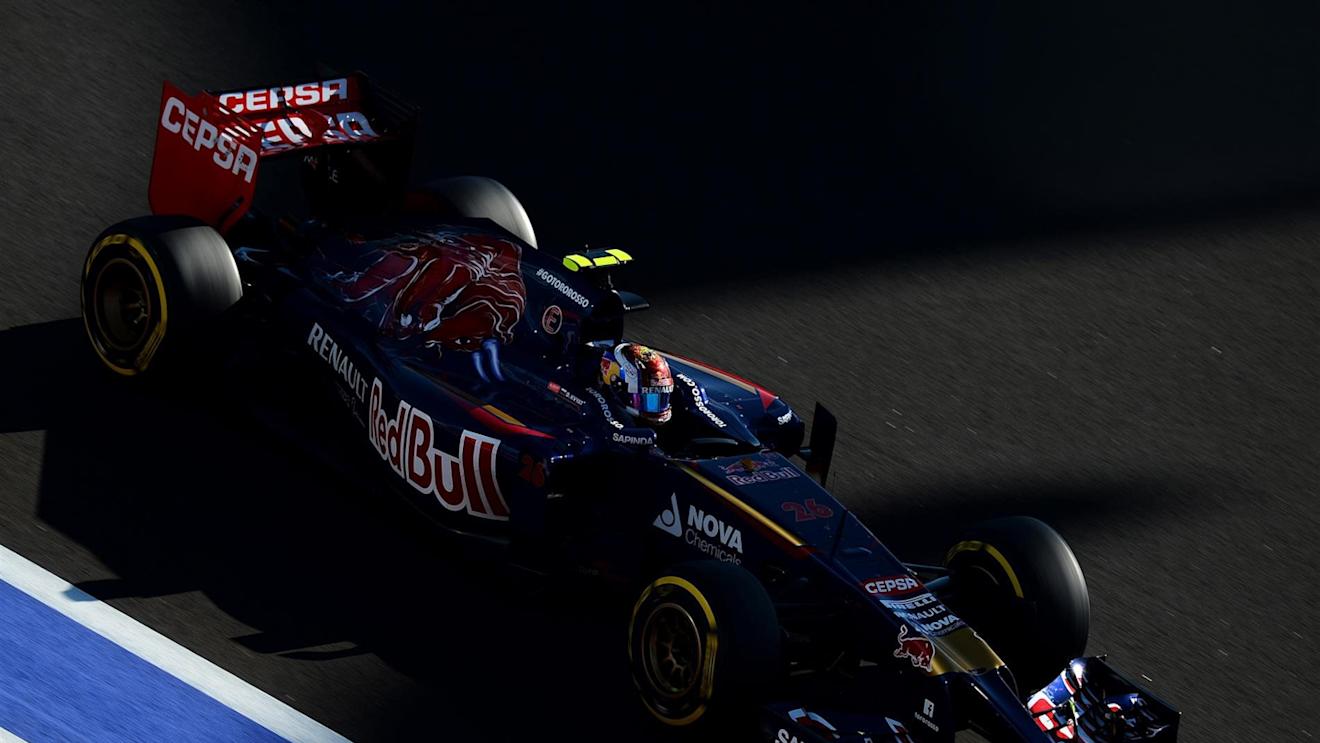 Daniil Kvyat (RUS) Scuderia Toro Rosso STR9. Formula One World Championship, Rd16, Russian Grand Prix, Qualifying, Sochi Autodrom, Sochi, Krasnodar Krai, Russia, Saturday, 11 October 2014