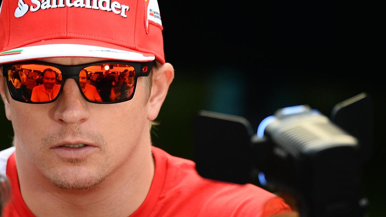 Kimi Raikkonen (FIN) Ferrari. Formula One World Championship, Rd14, Singapore Grand Prix, Marina Bay Street Circuit, Singapore, Preparations, Thursday, 18 September 2014