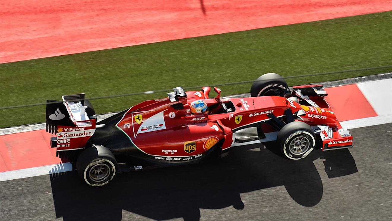 Fernando Alonso (ESP) Ferrari F138. Formula One World Championship, Rd16, Russian Grand Prix, Practice, Sochi Autodrom, Sochi, Krasnodar Krai, Russia, Friday, 10 October 2014